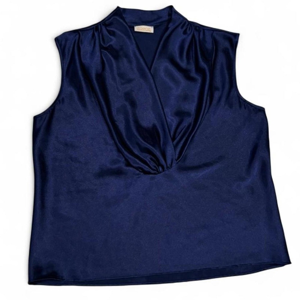 Women's Navy and Blue Blous